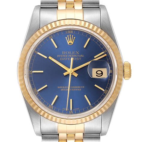 rolex datejust 36 gold steel on wrist|Rolex Datejust 36 price new.